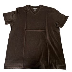 Old Navy V Neck T Shirt Men’s Brown Size XL